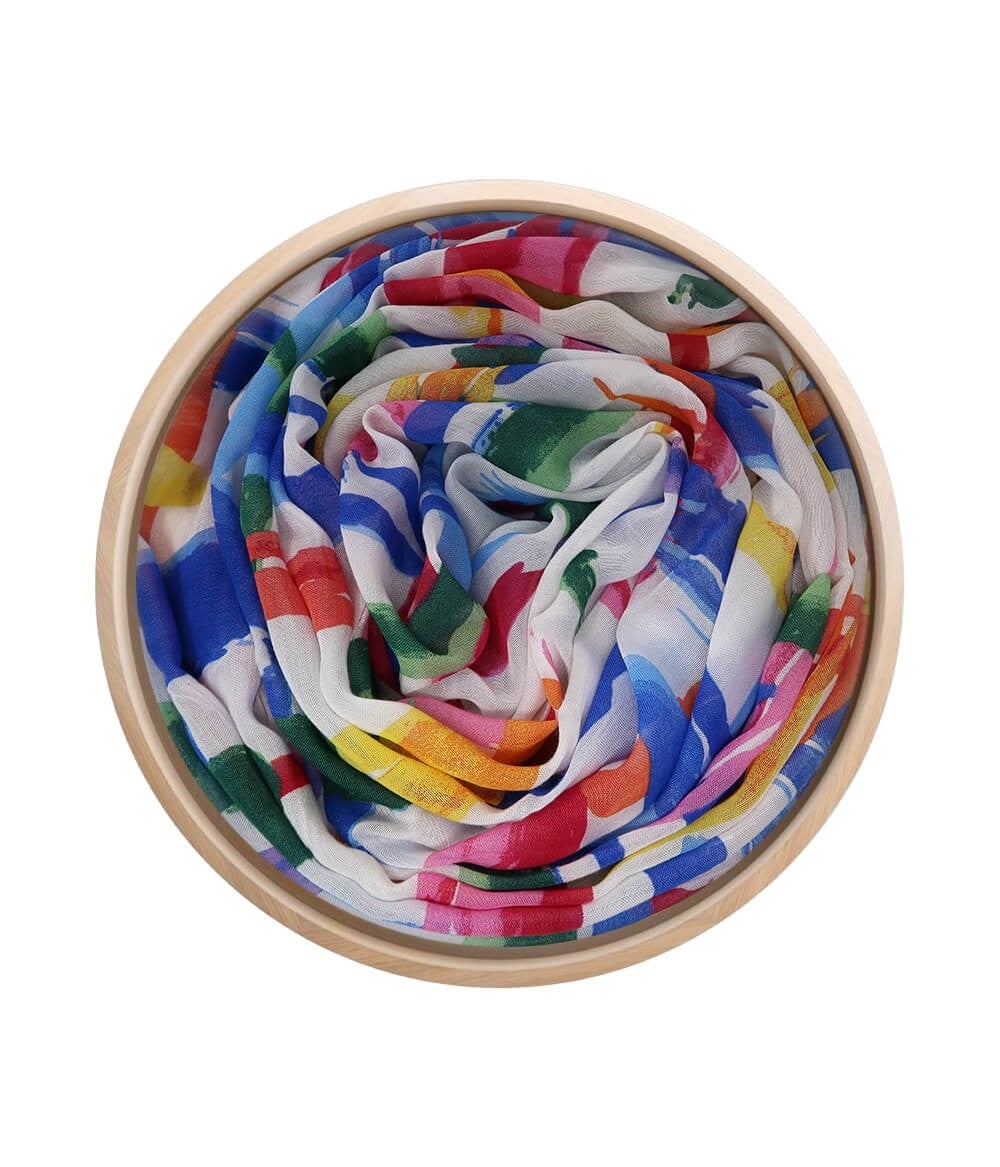 Foulard in Bambù MIRO' Bianco