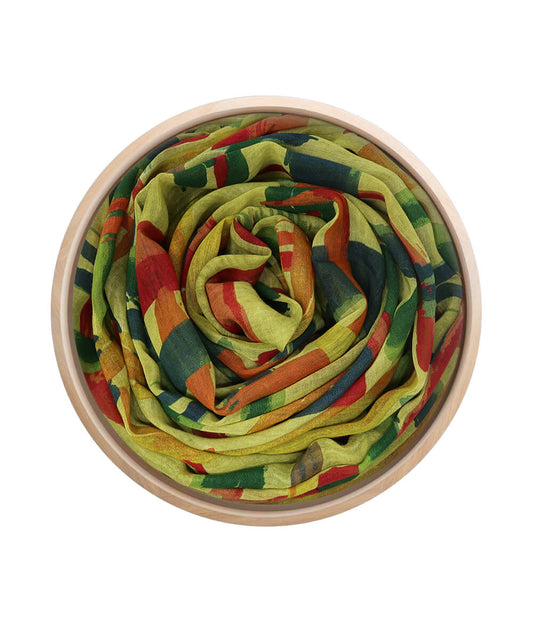 Foulard in Bambù MIRO' Verde Acido