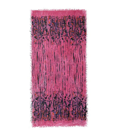 Foulard in Bambù POLLOCK Fucsia