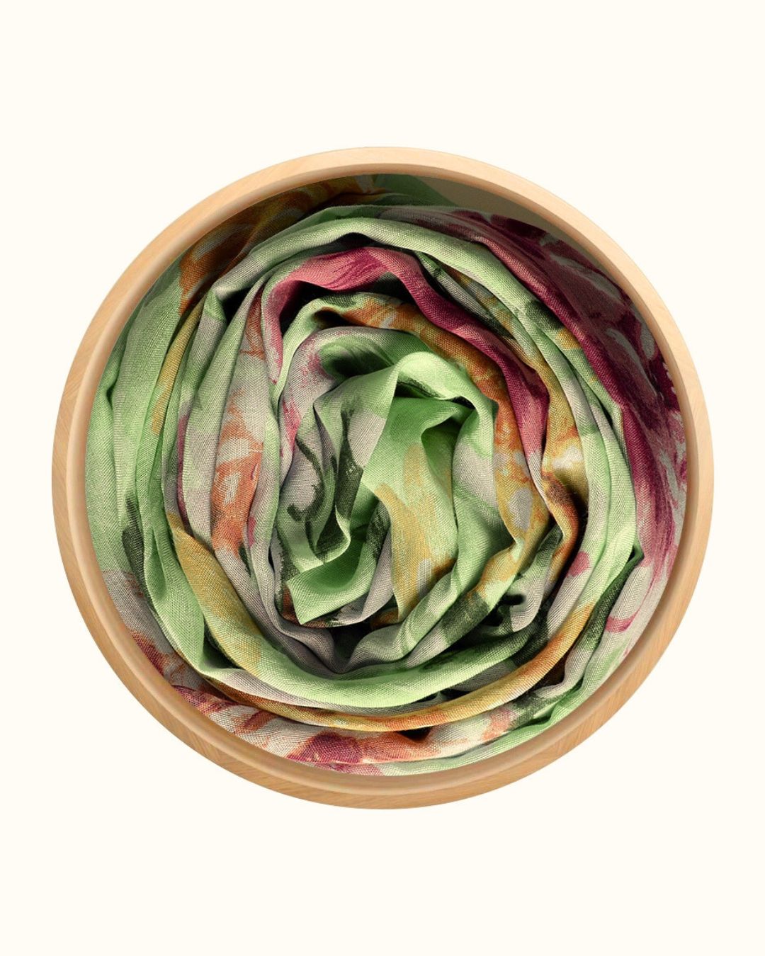 Foulard in Bambù REMBRANDT verde