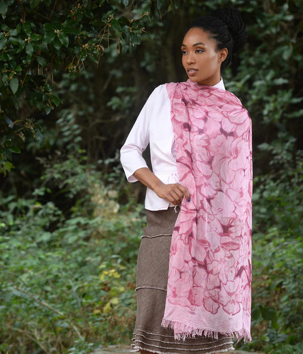 Foulard in Bambù RUBENS amarena