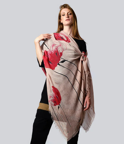 Foulard in Bambù SCHIELE tortora