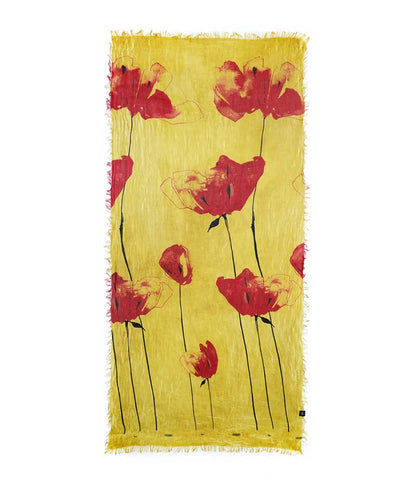 Foulard in Bambù SCHIELE ocra