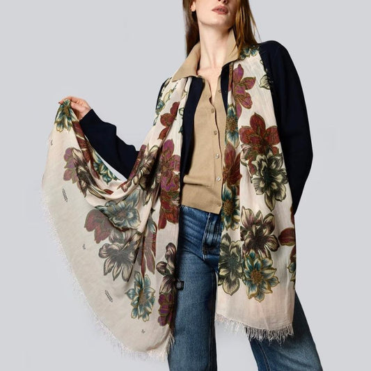 Foulard in Bambù SEURAT beige