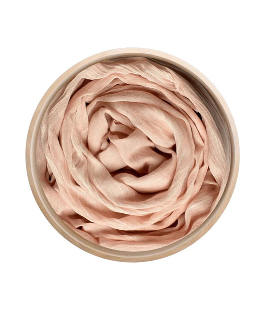 Foulard in Bambù Tinta Unita rosa chiaro
