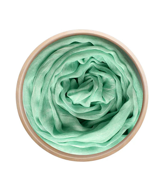 Foulard in Bambù Tinta Unita ACQUA MARINA