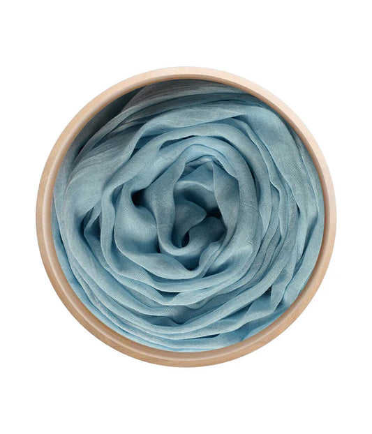 Foulard in Bambù Tinta Unita CELESTE