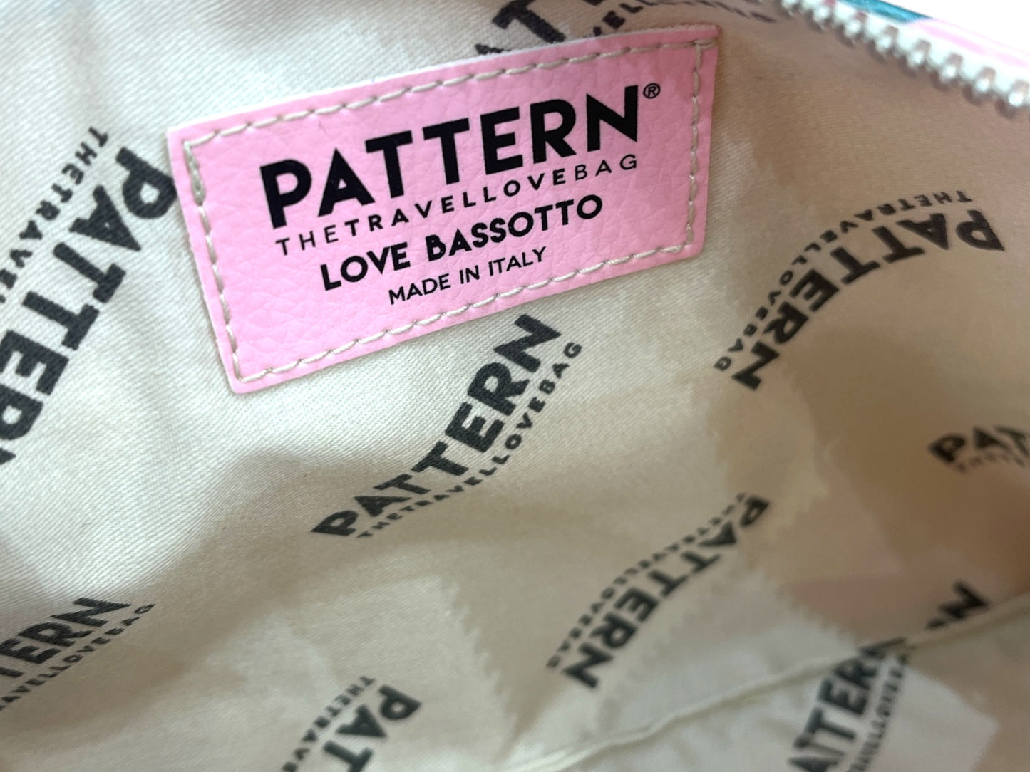 Bag con Tracolla Dorata Christmas Bassotto Rosa